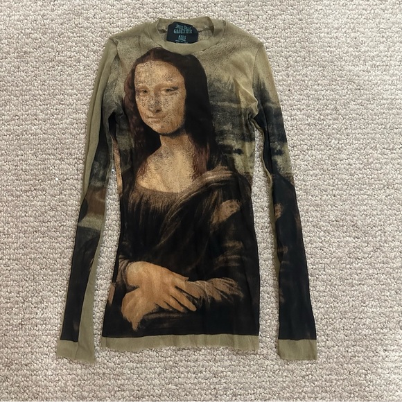Jean Paul Gaultier Tops - Jean Paul Gaultier 1995 Mona Lisa